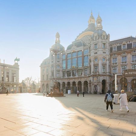 Studio In City Center With Terrace, Netflix - Wifi Antwerp Exterior photo